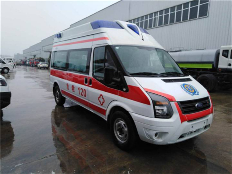 江鈴福特新世代長軸中頂負(fù)壓救護(hù)車V348（國六排放重型柴油）