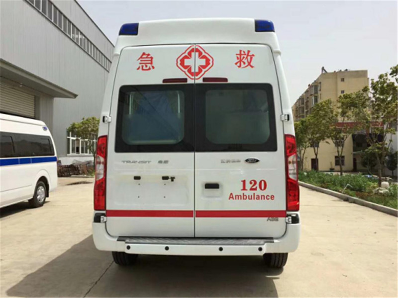 江鈴福特新世代長軸中頂負(fù)壓救護(hù)車V348（國六排放重型柴油）