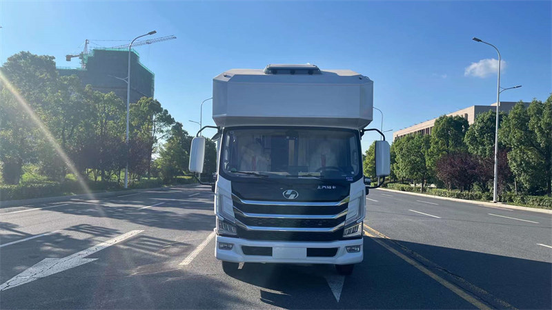 躍進H500輕卡房車遙控升降頂